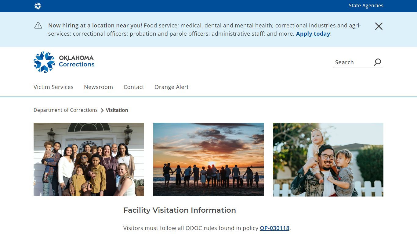 Visitation - Oklahoma.gov